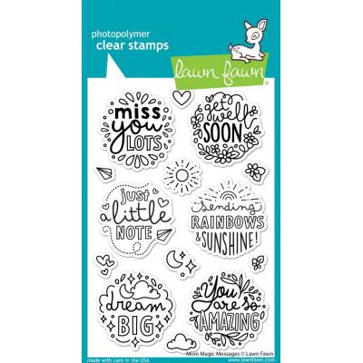 Lawn Fawn Clear Stamps - More Magic Messages